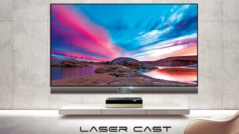 Hisense presenta televisor Laser Cast 4K de hasta 140 pulgadas #CES17