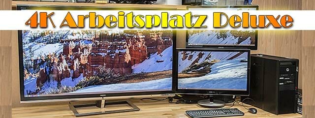 4K Arbeitsplatz