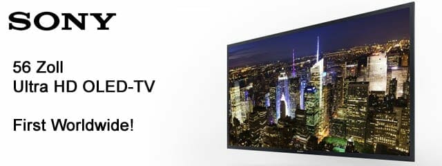 Sony 56 Zoll 4K OLED TV