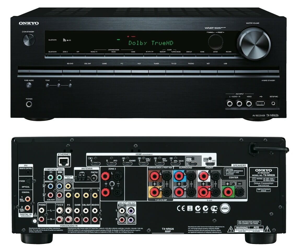 Neue Onkyo AVReceiver mit 4KPassthrough TXNR525, TXNR626, TXNR727