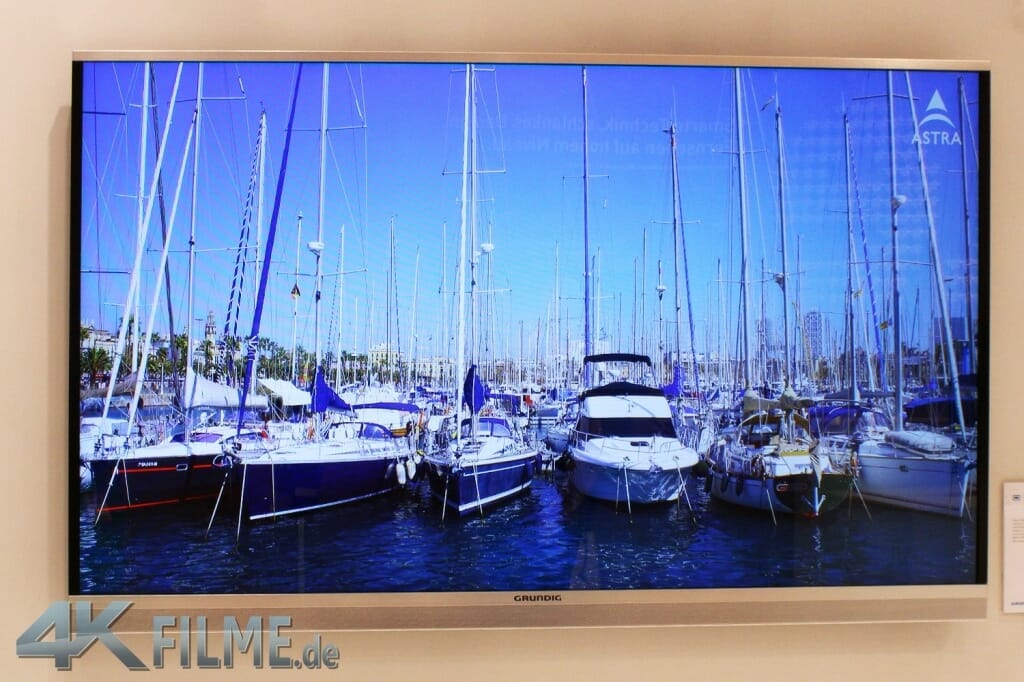 Grundig 65 Zoll 4K Fernseher Prototyp