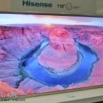 Hisense 110 Zoll 4K TV Prototyp