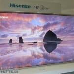 Hisense 110 Zoll 4K TV Prototyp