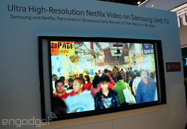 Netflix Streaming auf der CES