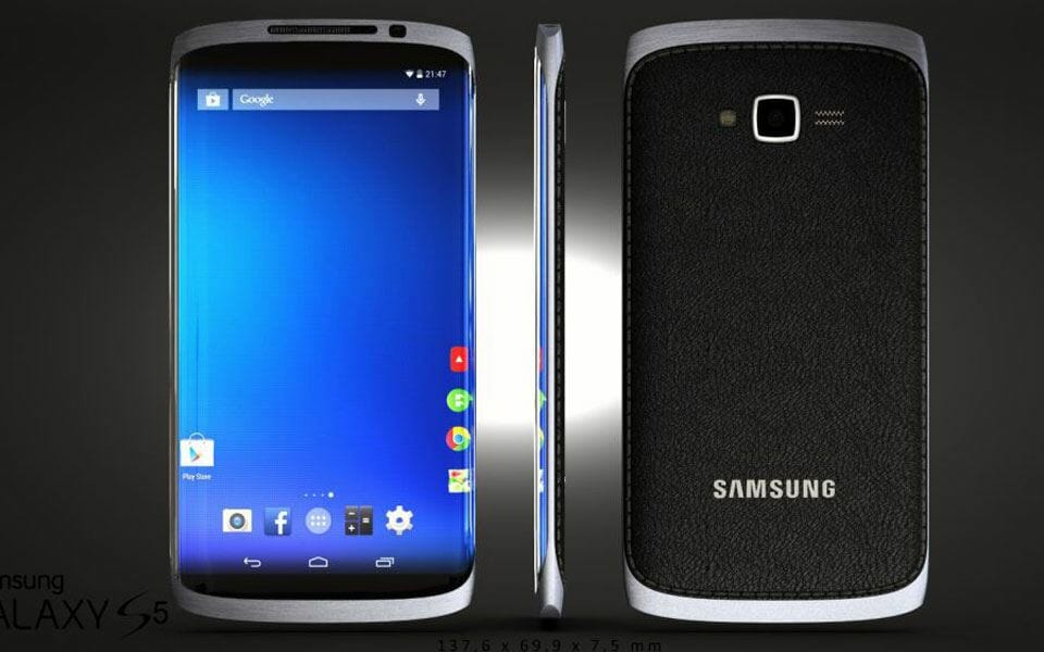 Samsung Galaxy S5 Mockup