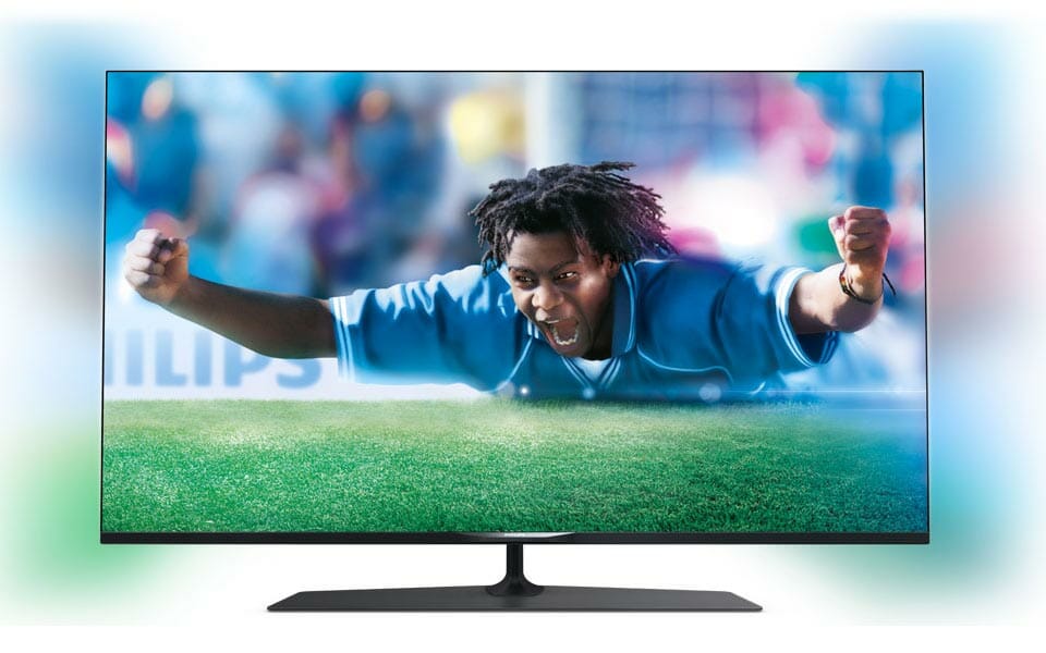 Philips 7809 4K TV mit Ambilight