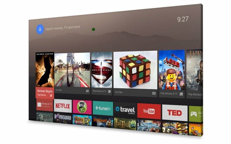 Google Android TV für Sony, Sharp und Philips