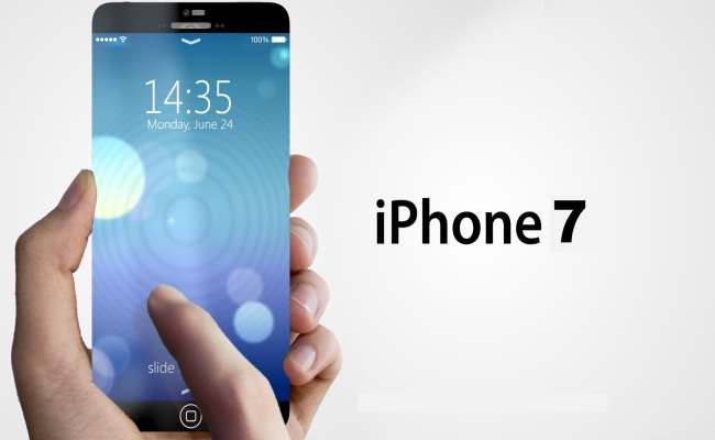 iPhone 7 mit OLED Display (Mockup)