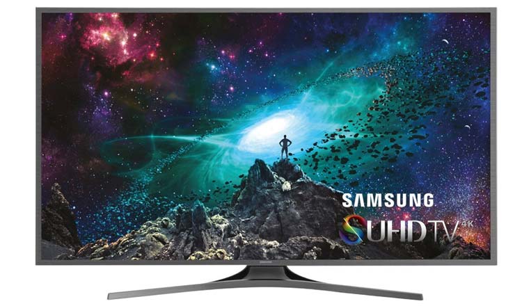 JS7000 SUHD TV mit flachem Display