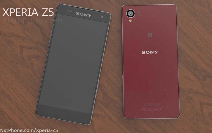 Sony Xperia Z5 Mockup
