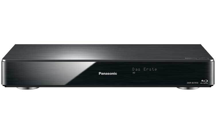 Die Blu-ray Disc Recorder DRM-BST950 und DMR-BST950 unterscheiden sich nicht im Design