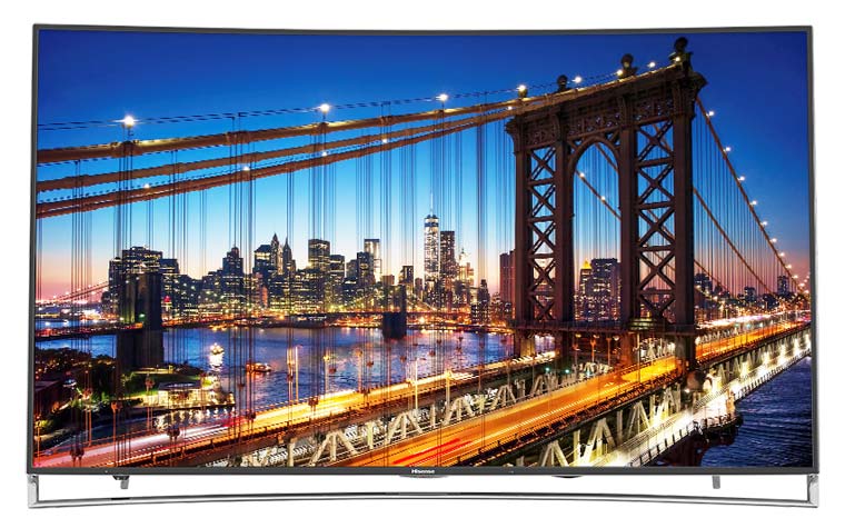 Hisense 65H10 curved ULED 4K Fernseher mit HDR