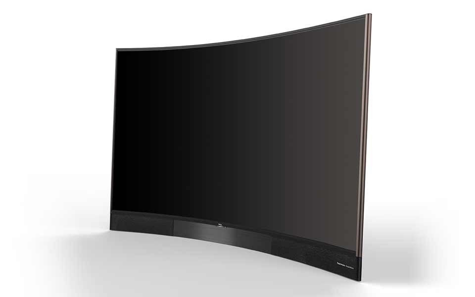 U55S8806DS 65 Zoll curved 4K Fernseher mit Harman/Kardon Soundsystem