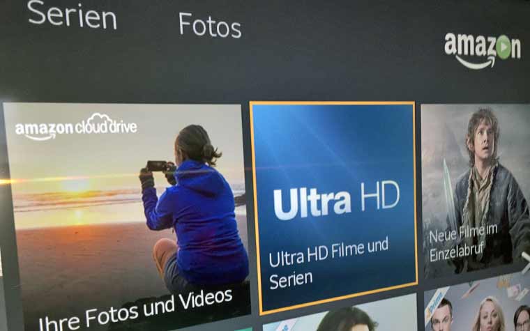 Alle 4K Serien und Filme auf Amazon Instant Video