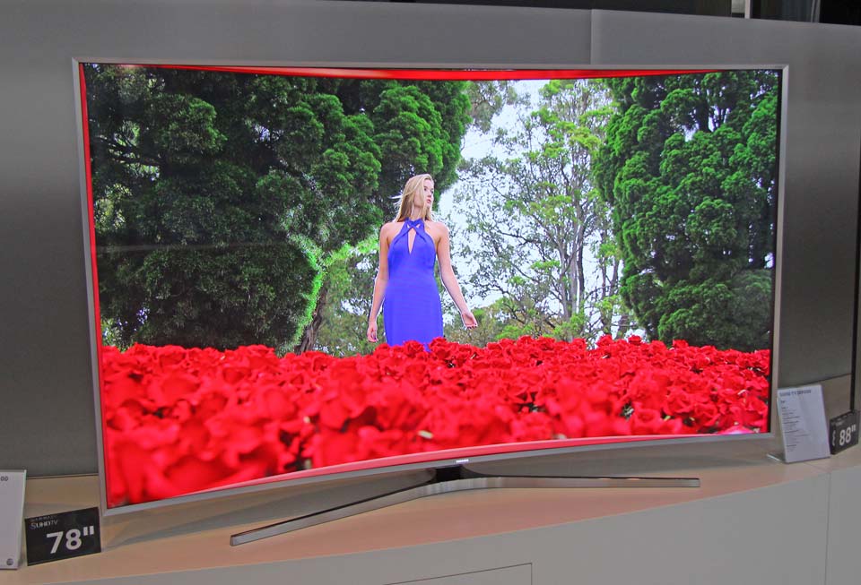 Samsung JS9590 (EU JS9500) ist eine der ersten 4K TV-Serien welche HDR unterstützen
