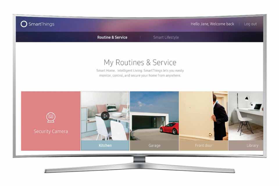 Samsung 2016 SUHD TV mit IoT