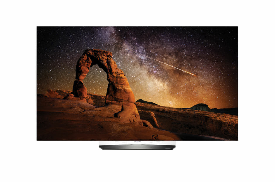 B6 OLED 4K Fernseher Frontansicht