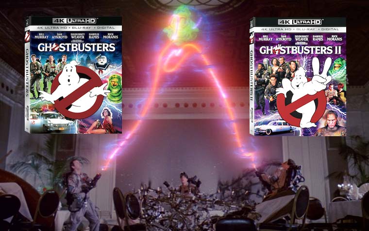 Ghostbuster 1&2 auf 4K Blu-ray mit HDR und Dolby Atmos
