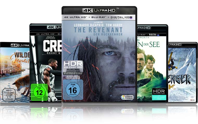 4K Blu-ray Neuheiten in der Kalenderwoche 20 (2016)