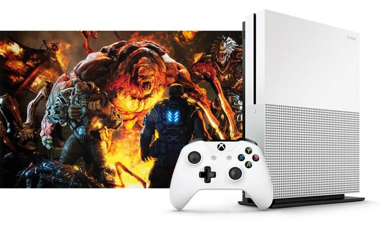 Xbox One S mit 4K / Ultra HD Video und HDR-Unterstützung