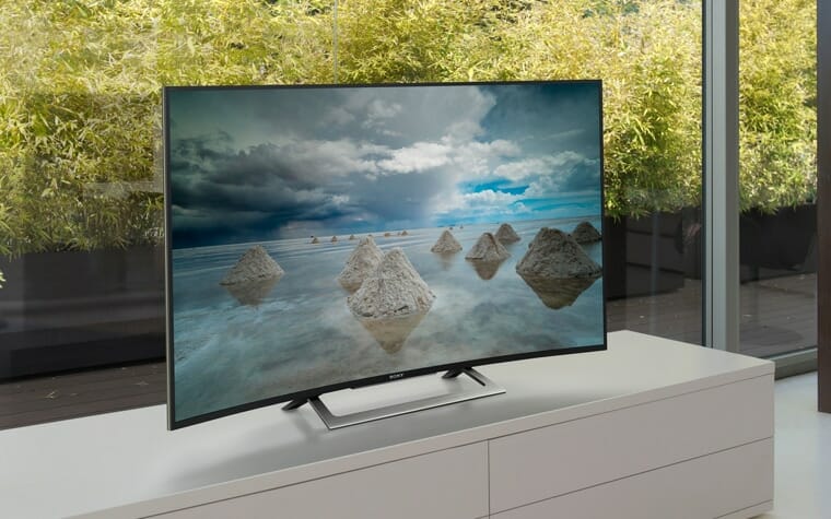 Sony SD80 curved 4K HDR Fernseher