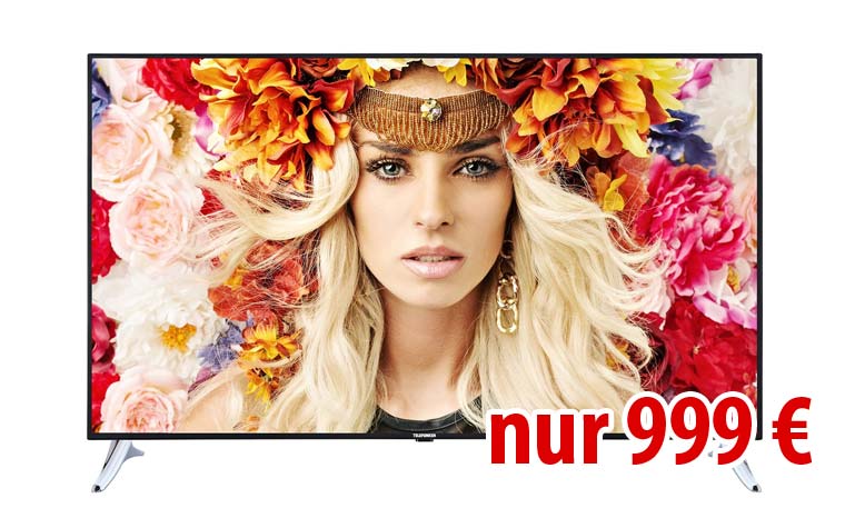 Telefunken 65 Zoll 4K TV für günstige 999 Euro