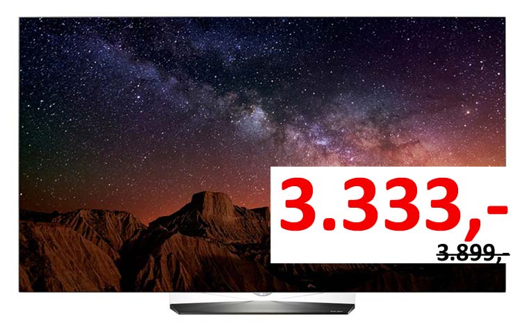 LG OLED 55B6D für nur 3.333 Euro - solange der Vorrat reicht