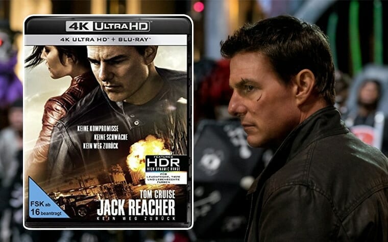 Jack Reacher 4K Blu-ray