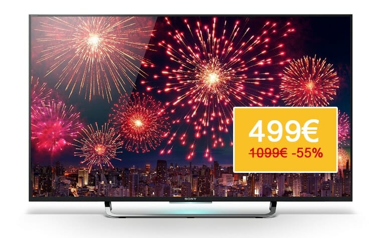 Sony KD-43x8505C zum Bestpreis von 499 Euro