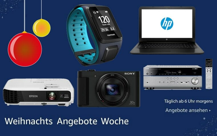 Weihnachts Angebote Woche Amazon.de