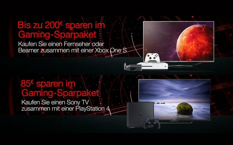 Gaming Bundles mit bis zu 200 Euro Preisvorteil