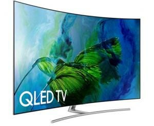 Die Q8C Serie mit gebogenem (curved) Display soll sich lt. Samsung am besten verkaufen