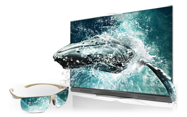 3D 4K OLED Fernseher aus 2016