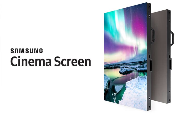 Samsung Cinema Screen - 4K LCD HDR Display für Kinos