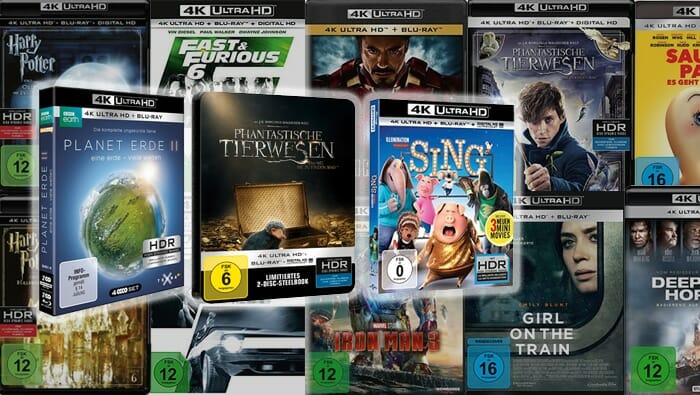 18 Neuheiten auf 4K Blu-ray erscheinen in dieser Woche