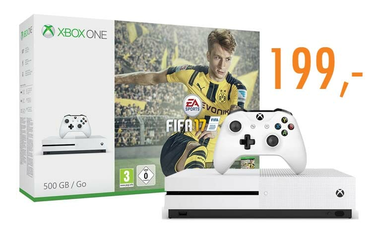 Xbox ONE S für 199 EUR