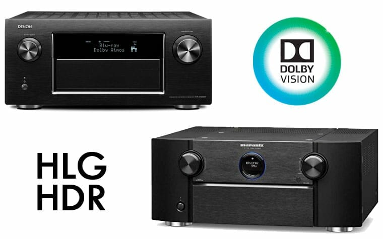 Denon Marantz liefern kostenloses Dolby Vision / HLG Update für Premium AV Receiver