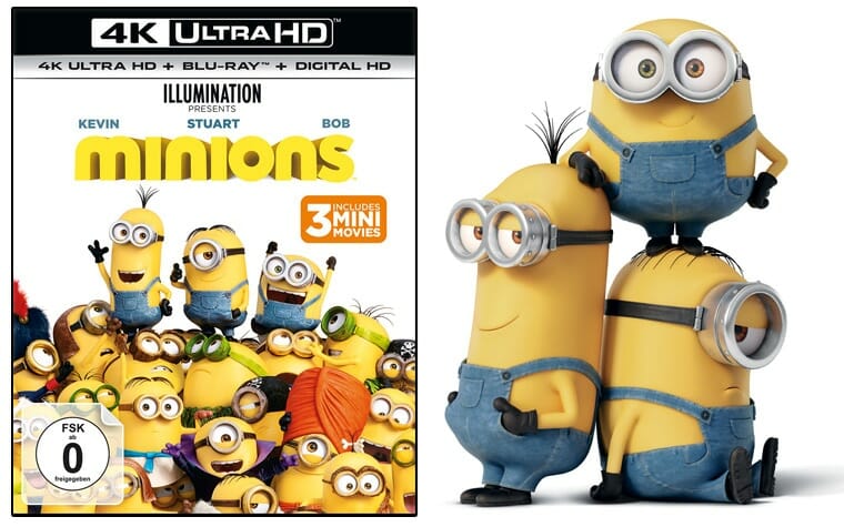 Minions auf 4K UHD Blu-ray