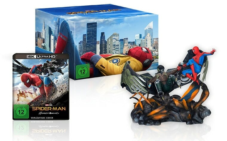 Spider-Man Homecoming 4K UHD Blu-ray inkl. Figur