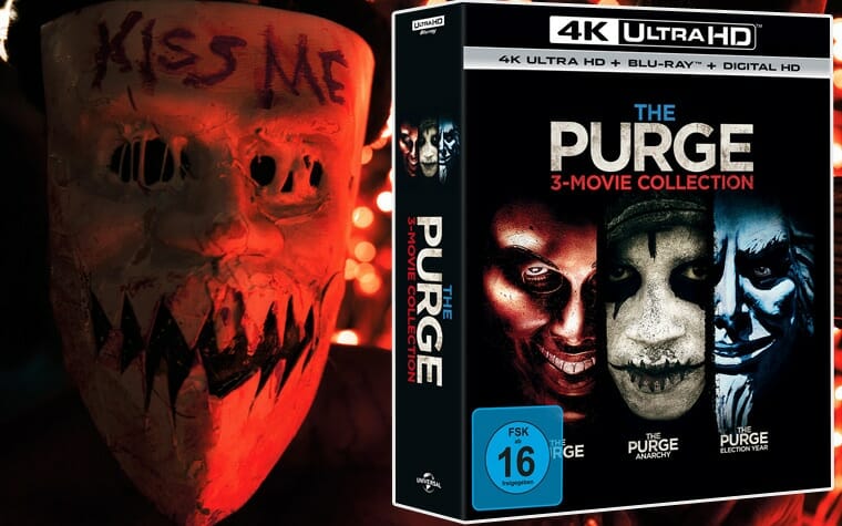 The Purge Trilogie auf 4K UHD blu-ray ab 21. September 2017