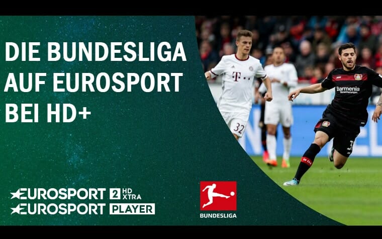 Fußball Bundesliga auf Eurosport über HD Plus+