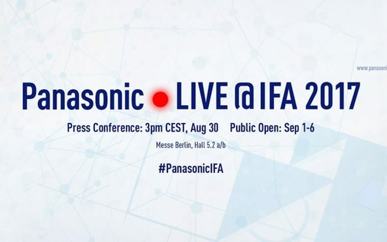 Panasonic IFA 2017 Pressekonferenz Live