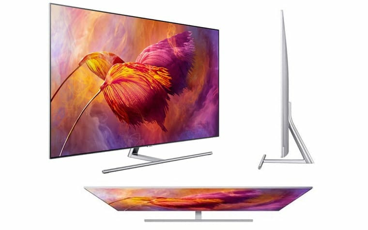 Q8F QLED mit flachem Display von Samsung