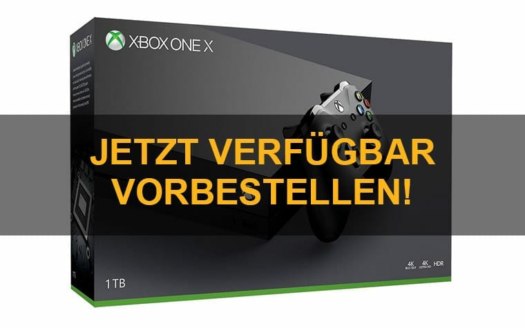 Xbox One X vorbestellen