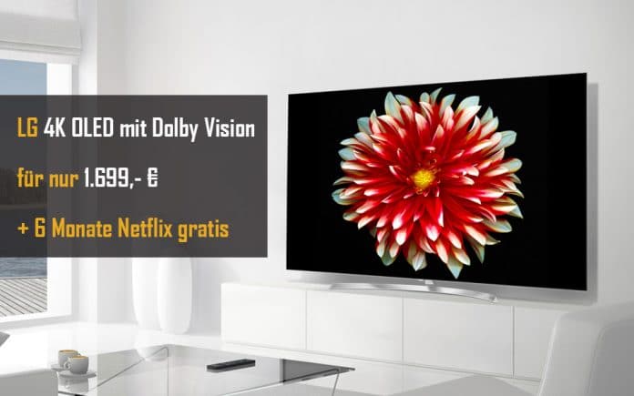 4K OLED mit 55 Zoll und Dolby Vision für günstige 1.699,- Euro auf Amazon.de