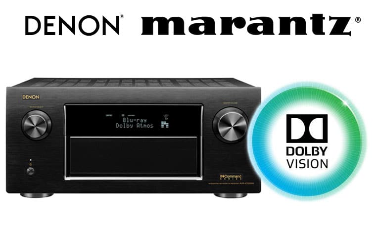 Denon & Marantz AV-Receiver aus 2015/2016 erhalten Dolby Vision Update