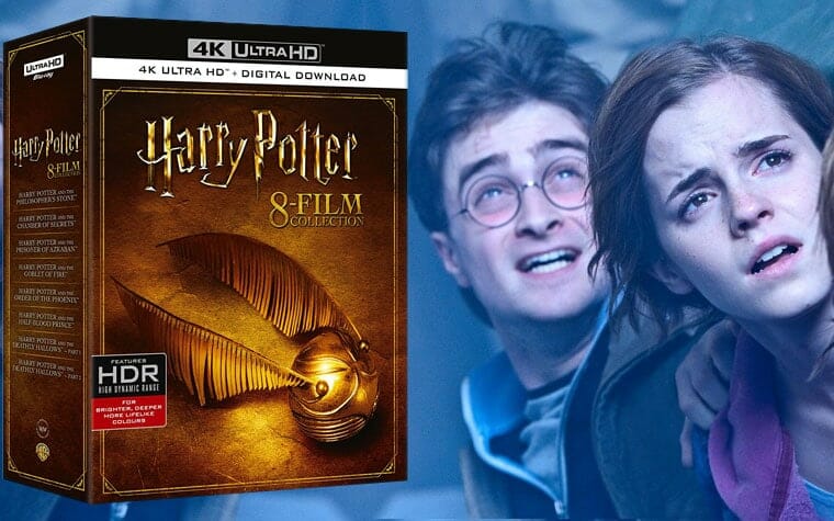 Harry Potter alle 8 Filme auf 4K Blu-ray in einem Bundle