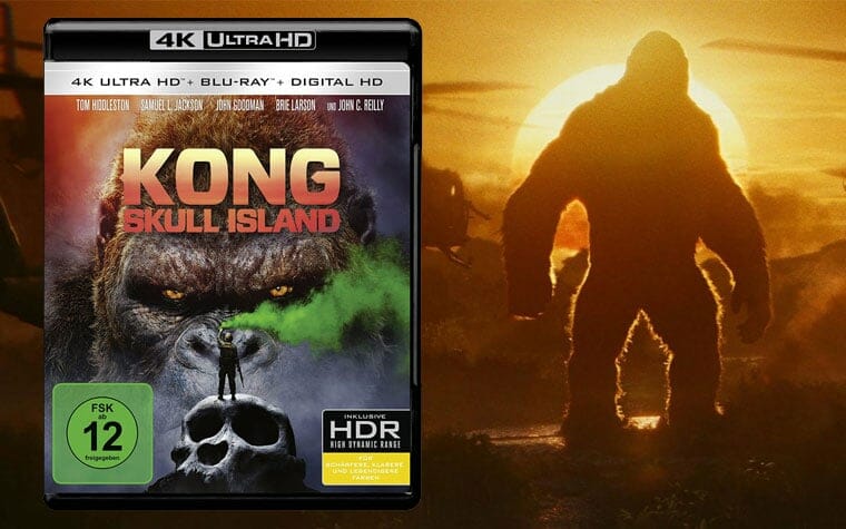 Kong: Skull Island 4K Blu-ray Review / Test