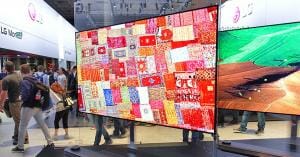 Neben Wallpaper TVs sollen auch "Crystal Sound OLED", aufrollbare Modelle und kleinere OLED-Fernseher auf der CES 2018 präsentiert werden