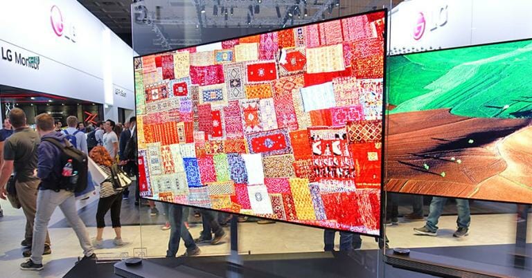 LG: „Crystal Sound OLED“ und rollbarer OLED TV auf der CES 2018?